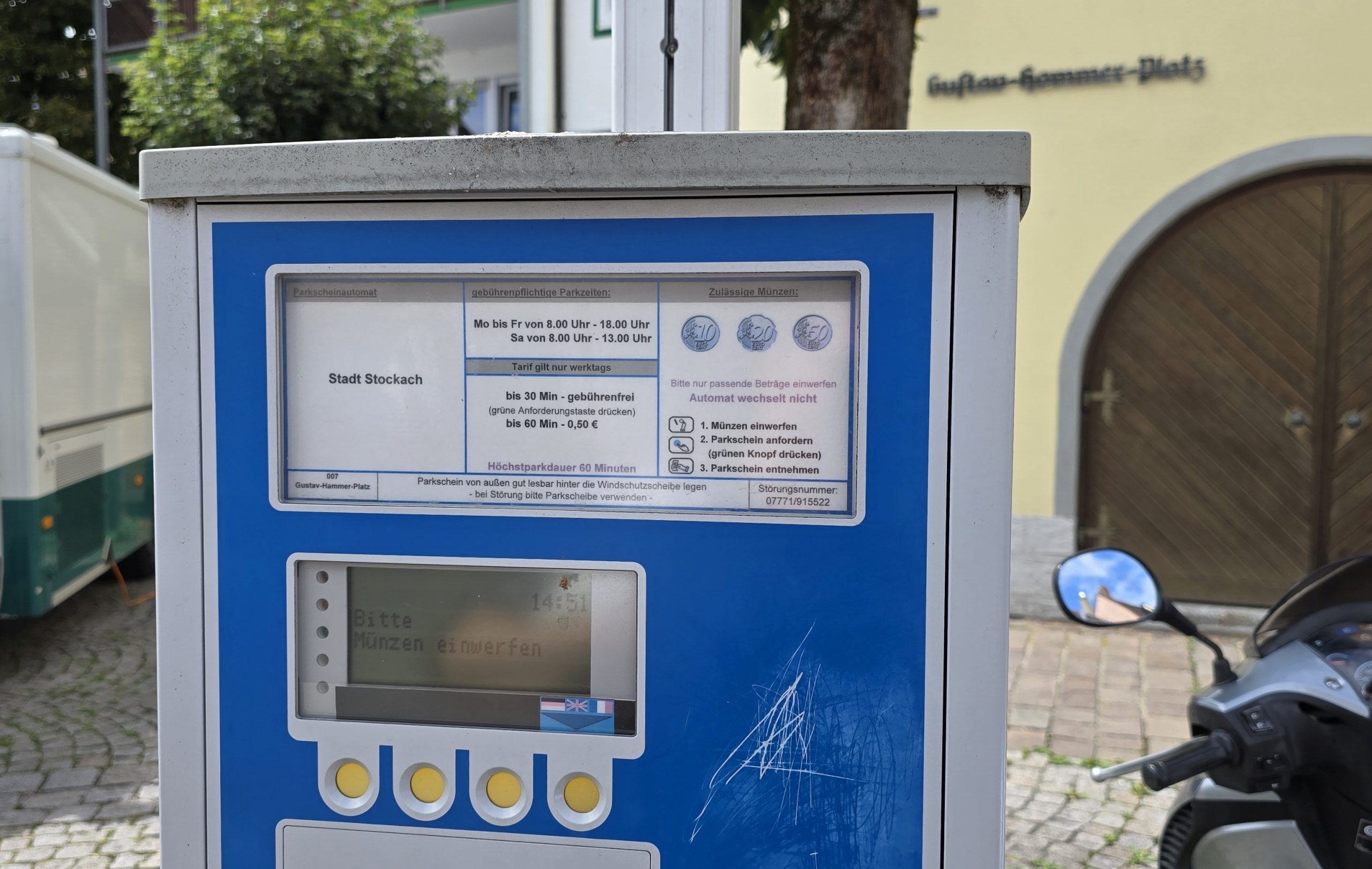 Kostenlose Parkzeiten in Stockach stehen auf der Kippe