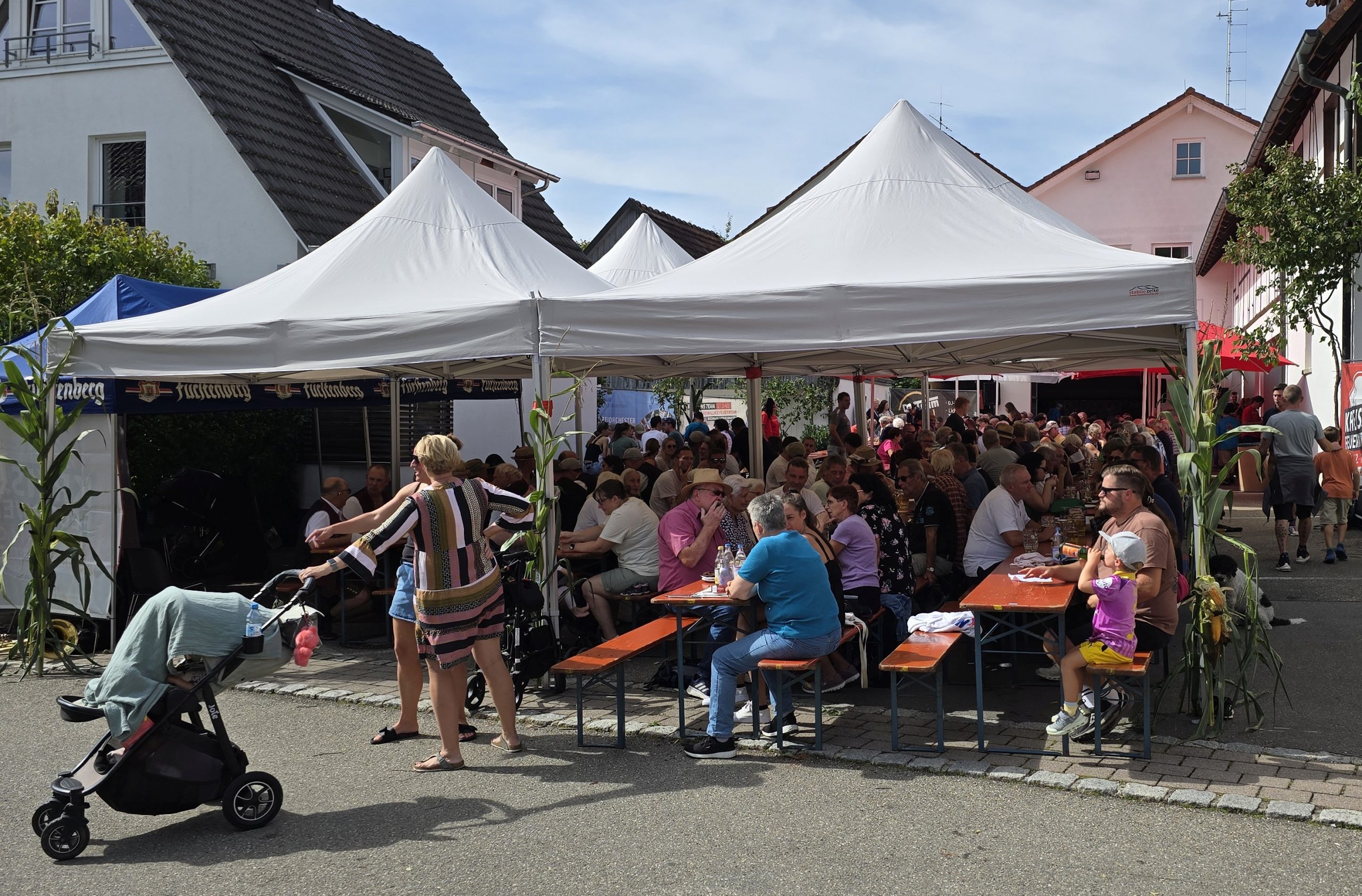 Der etwas andere Einsatz: Der Feuerwehr-Dorfhock ist etwas ganz Besonderes