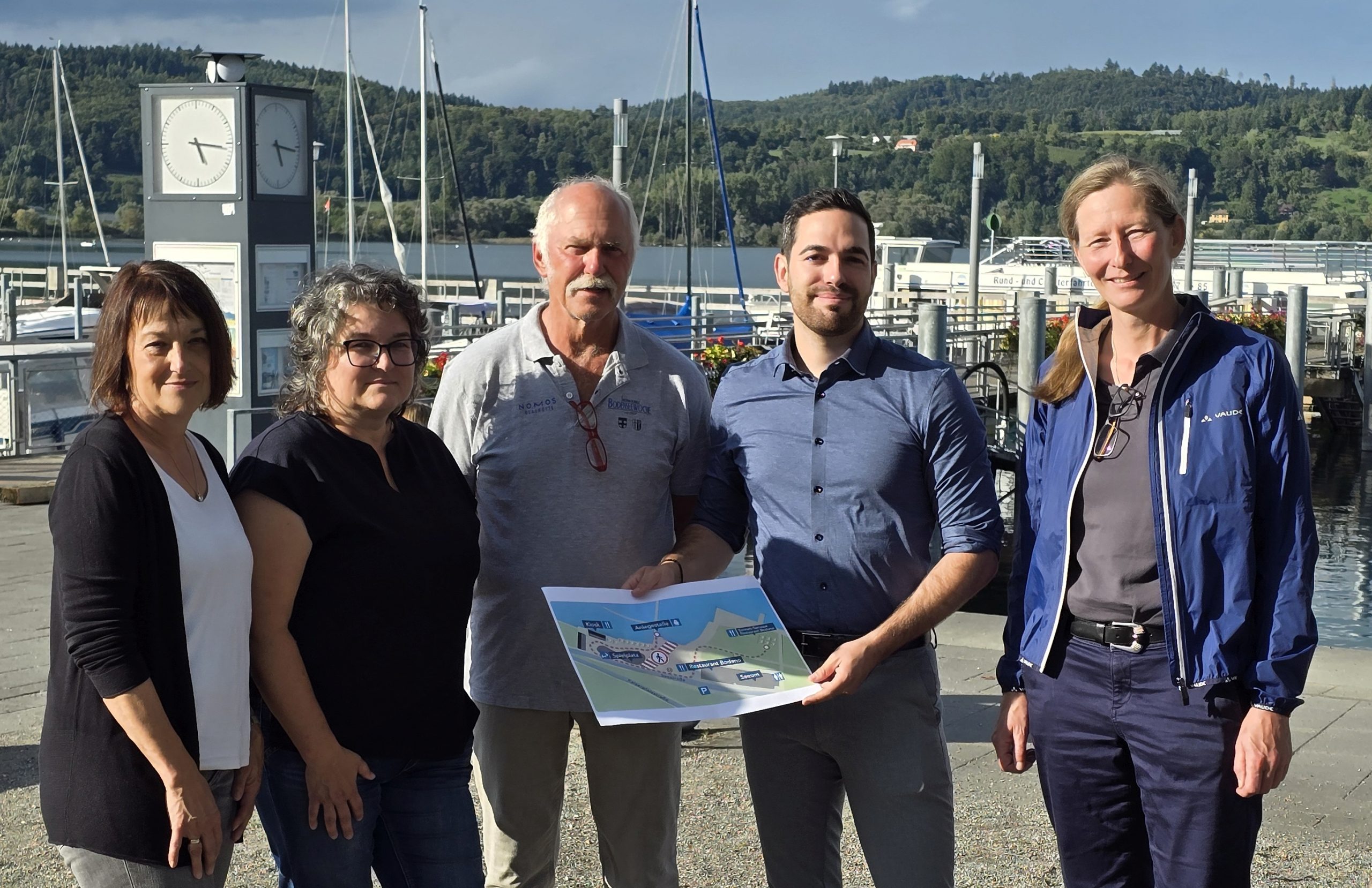 Sowas gabs noch nie: Vereine und Gemeinde investieren 1 Million Euro für das Ausbaggern der Häfen von Bodman-Ludwigshafen