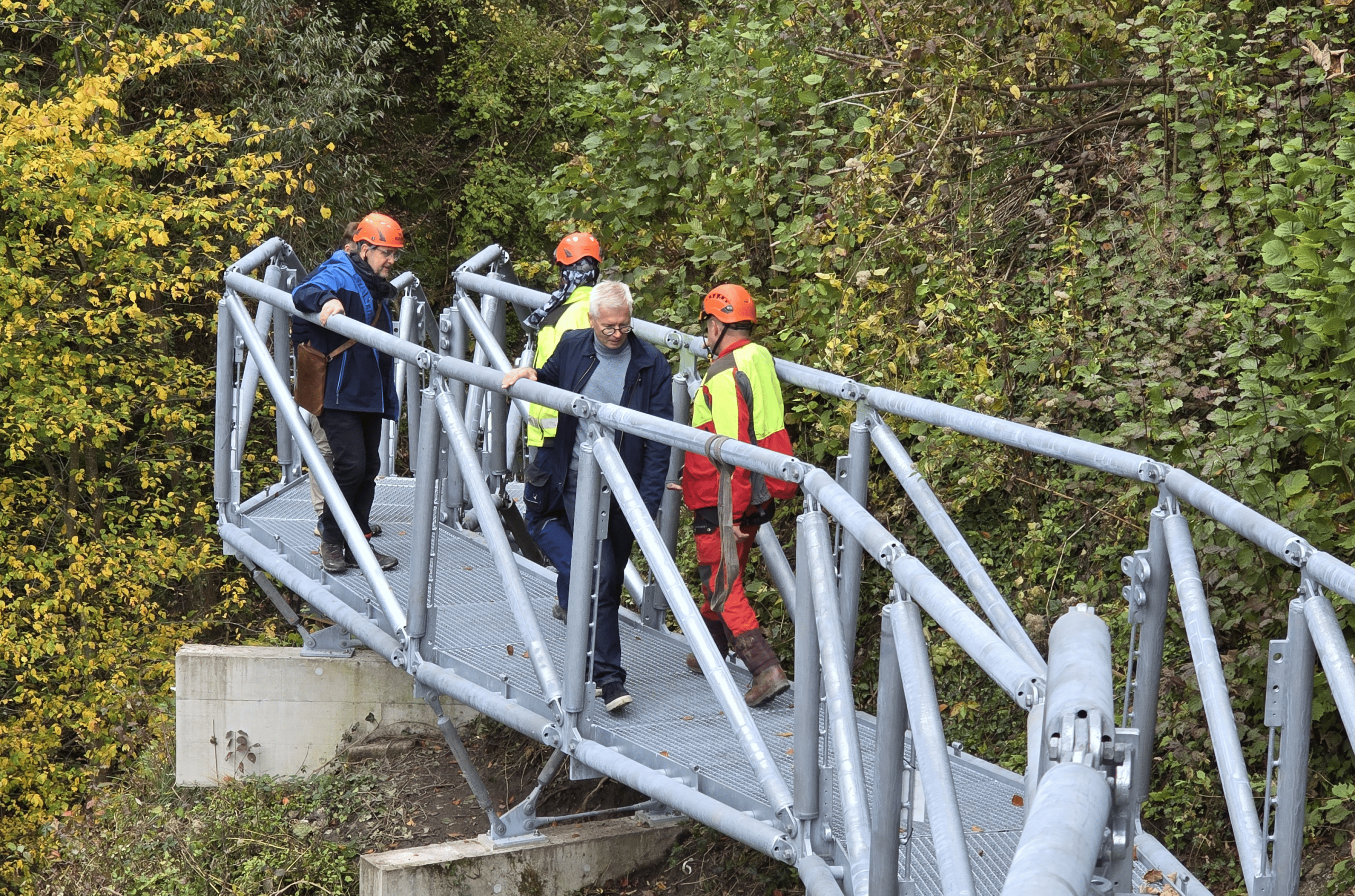 Endlich die Zielgerade! Vorfreude auf Eröffnung der Marienschlucht