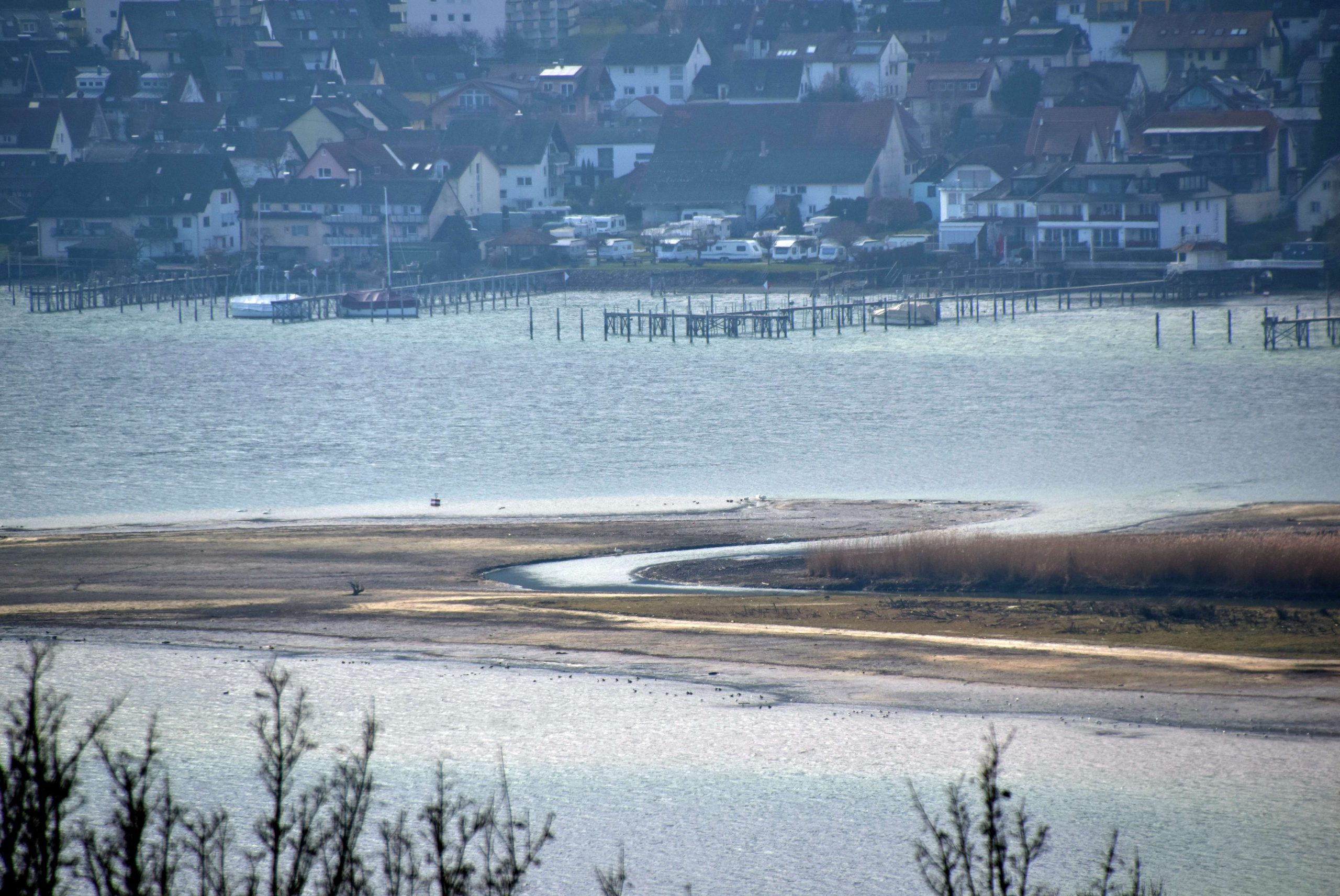 Warum die Kurve der Aach-Mündung bei Bodman gefährlich ist und weg muss