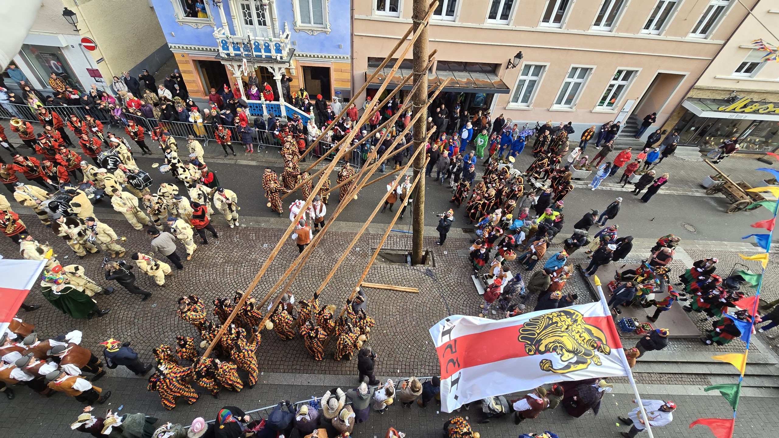 Kriegsrat, Entmachtung, Narrenbaum: Stockacher Fasnachts-Tradition in Bildern